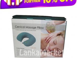 Cervical Massage Pillow / Massager Neck Pillow / Portable Electric Travel Neck Pillow and Cervical Massager (Neck Massager)