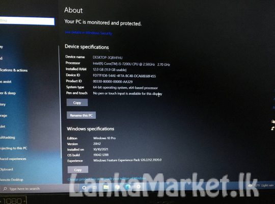 Acer Aspire i5 7th Gen Laptop 12GB RAM