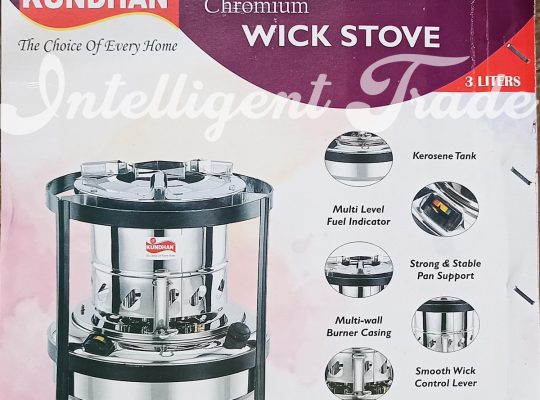 03 Liters Chromium Wick Stove / 03 Ltr Kerosene Wick Stove