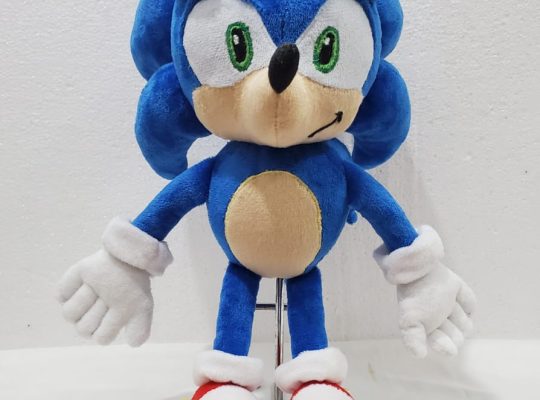 Handmade Character Soft Toy Sonic the Headehog